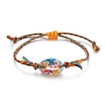 Bracelet Coquillage Rivage Orange