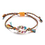 Bracelet Coquillage Rivage Orange