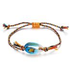 Bracelet Coquillage Rivage Orange